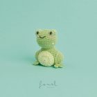 Horgoló készlet Ricorumi Állatok BÉKA  Ricorumi Mini Easy Crochet Set – Frosch