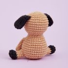 Horgoló készlet Ricorumi Állatok  KUTYA Ricorumi Mini Easy Crochet Set – Hund
