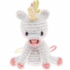 Horgoló készlet Ricorumi Állatok EGYSZARVÚ Ricorumi Mini Easy Crochet Set – Einhorn
