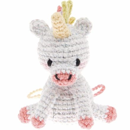 Horgoló készlet Ricorumi Állatok EGYSZARVÚ Ricorumi Mini Easy Crochet Set – Einhorn
