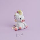 Horgoló készlet Ricorumi Állatok EGYSZARVÚ Ricorumi Mini Easy Crochet Set – Einhorn