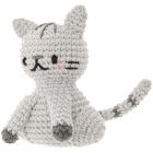 Horgoló készlet Ricorumi Állatok MACSKA Ricorumi Mini Easy Crochet Set – Katze