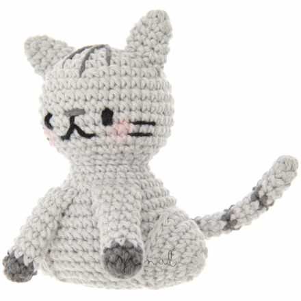 Horgoló készlet Ricorumi Állatok MACSKA Ricorumi Mini Easy Crochet Set – Katze