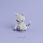 Horgoló készlet Ricorumi Állatok MACSKA Ricorumi Mini Easy Crochet Set – Katze