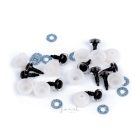 Glitteres biztonsági szemek amigurumihoz Ø10 mm - világoskék (1 pár)