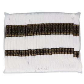 GT osztott hímzőfonal  50 db -os készlet fehér