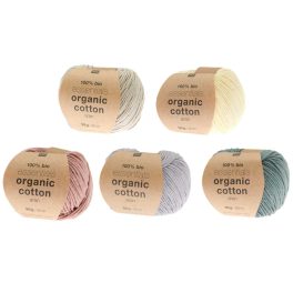 rico essentials organic cotton 100% pamut fonal