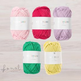 Ricorumi 100% pamut fonalválogatás - virágos kert (5 db)