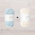 Ricorumi pamutfonal-válogatás bálna amigurumihoz