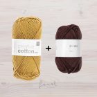 Fonalválogatás a horgolt tök mintához