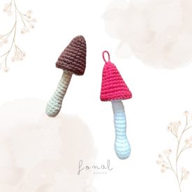   gomba dísz - ingyenes amigurumi minta (PDF) - nem kell kosárba tenni