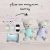 DIY Amigurumi alapcsomag - Lila plüss cica (PDF mintával!)